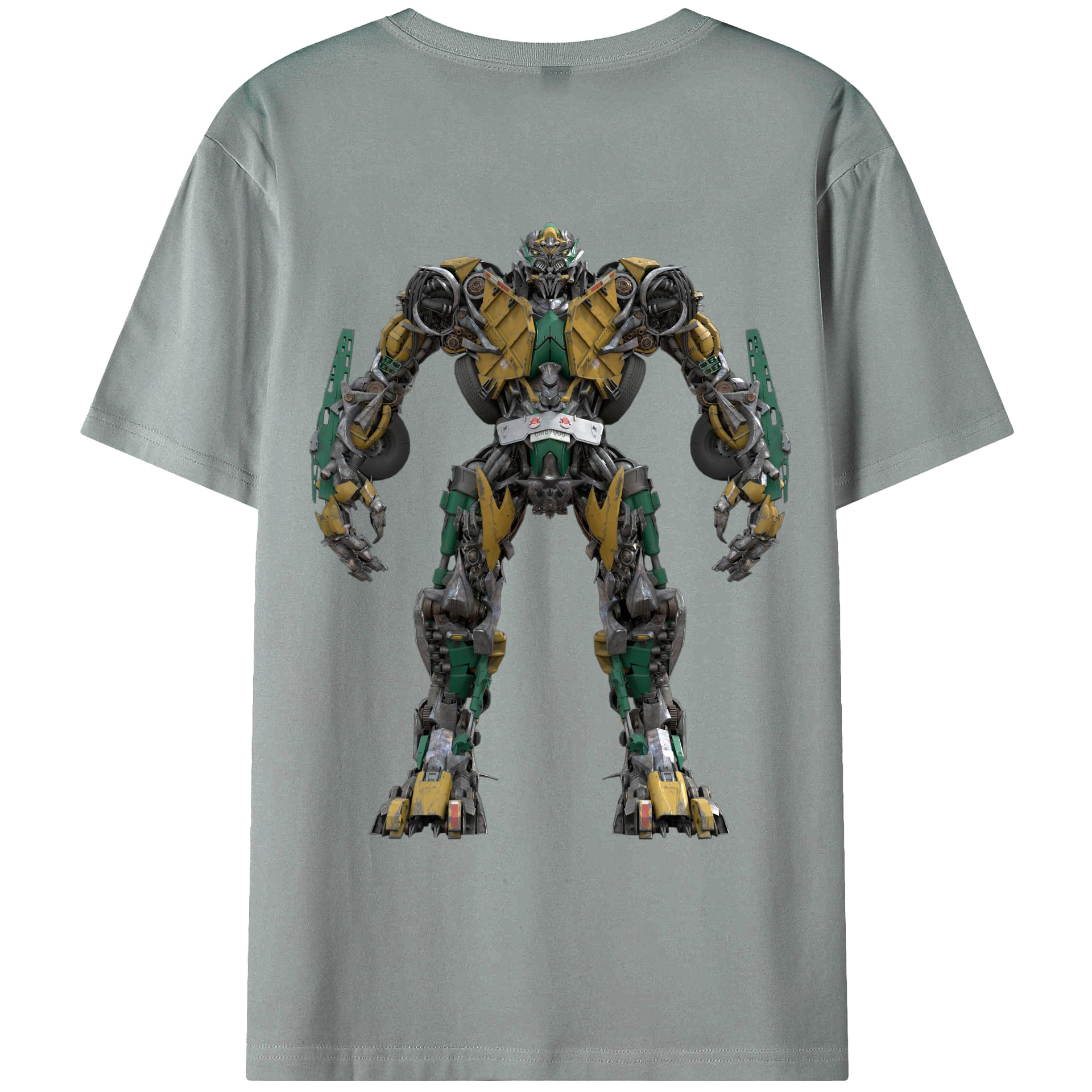 （画像用）  綿100％ メンズ半袖Tシャツ（バックプリント） 通気性